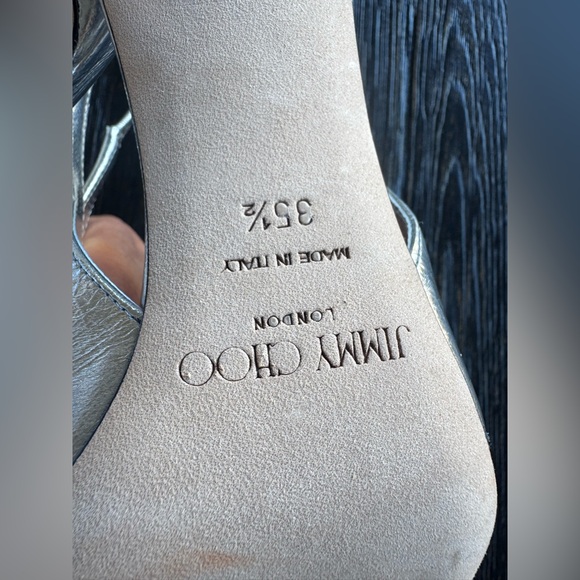 Jimmy Choo Women's Staz 70 Bow Slingback Pumps - Picture 7 of 9